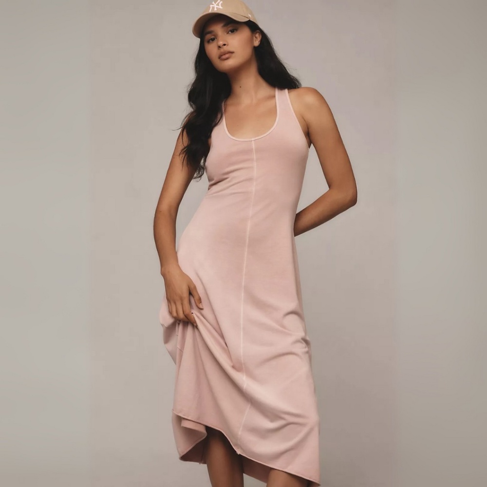 NWT Nation LA Merethe Midi Dress, Size S, in Violet Ice (Mauve)
